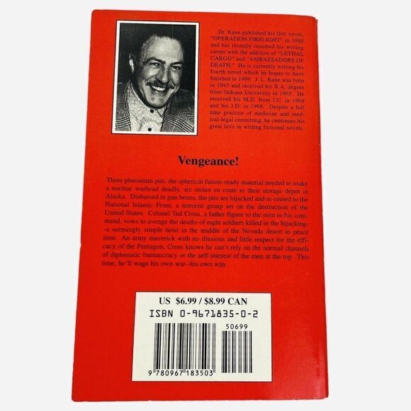 Vintage 1999 SIGNED Lethal Cargo The Pits of Tomsk 7 by Jack L Kane PB Nuclear - Picture 3 of 13